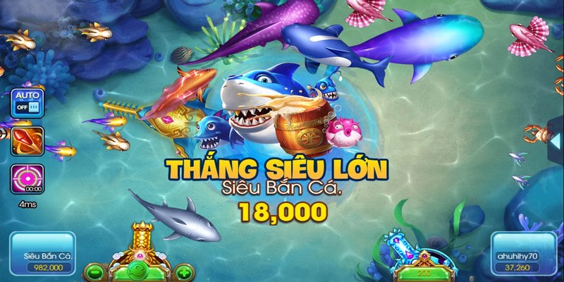 Hướng dẫn chơi game bắn cá xèng ở app điện thoại